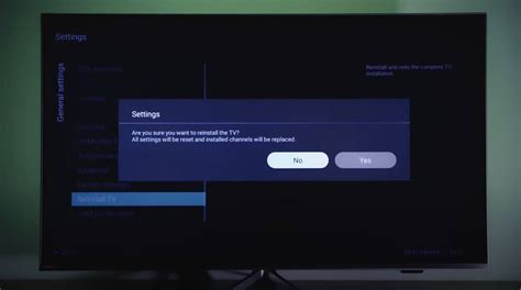 reset Philips tv to factory